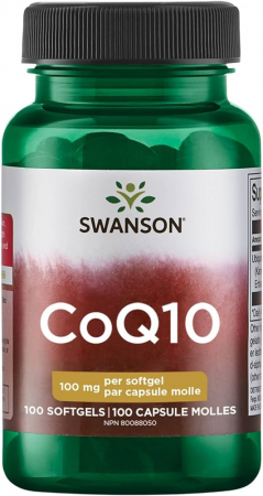 Grăsimi sănătoase / Sănătatea inimii - Swanson CoQ10 100 softgels