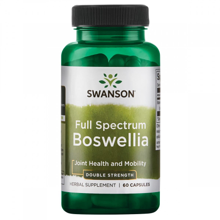 Articulații / Colagen / Mobilitate - Swanson Full Spectrum Boswellia 800mg Double Strength 60 caps