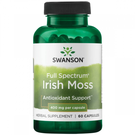 Antioxidanți / Acid alfa lipoic - Swanson Full Spectrum Irish Moss 400mg 60 caps