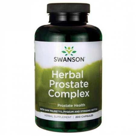 Vitamine bărbați / femei - Swanson Herbal Prostate Complex 200 caps