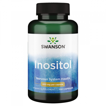 Repartizatori de nutrienți - Swanson Inositol 650 mg 100 caps