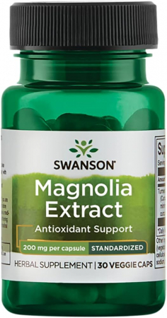 Vitamine, Minerale & Sănătate - Swanson Magnolia Extract 200mg 30 vcaps