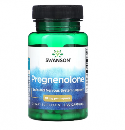 Suport Testosteron - Swanson Pregnenolone 10 mg 90 caps