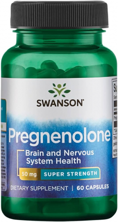 Nootropice / Focus mental - Swanson Pregnenolone 50 mg 60 caps