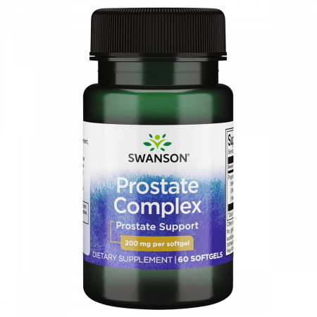 Vitamine bărbați / femei - Swanson Prostate Complex 200mg 60 softgels