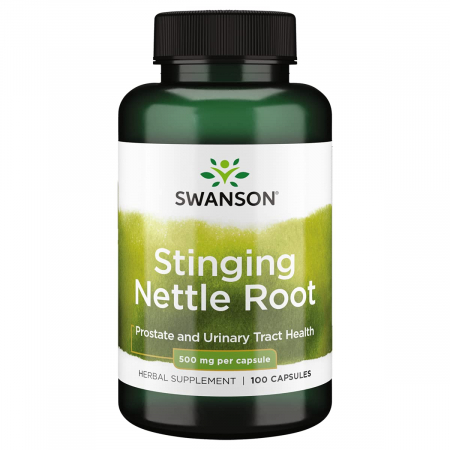 Vitamine bărbați / femei - Swanson Stinging Nettle Root 500 mg 100 caps