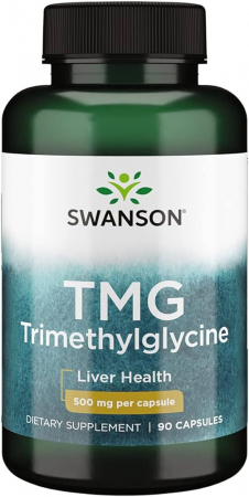 Hepatoprotector / Rinichi / Detoxifiere - Swanson TMG Trimethylglycine 500 mg 90 caps