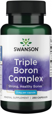 Articulații / Colagen / Mobilitate - Swanson Triple Boron Complex 3 mg 250 caps