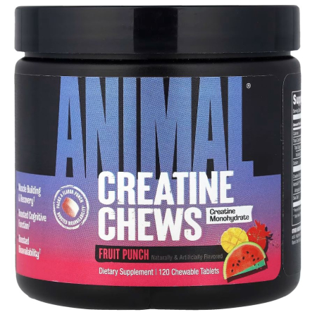 Creatină - Universal Animal Creatine Chews 120 chewables