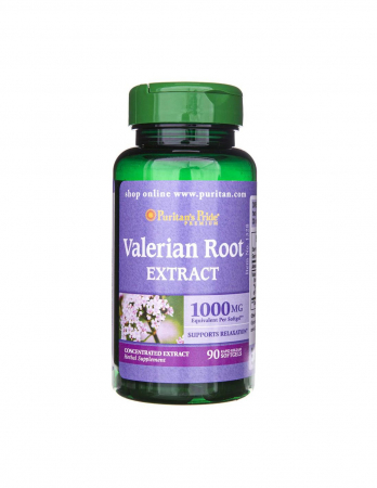 Puritan`s Pride Valerian Root 1000mg 90 softgels