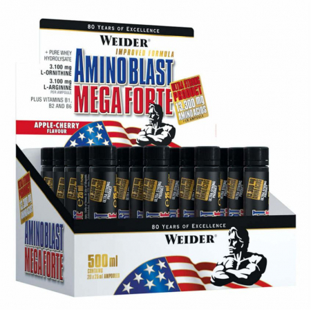 Aminoacizi & Performanță - weider-amino-blast-mega-forte