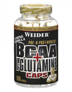 Weider BCAA+ L-glutamine 180 caps