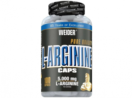 Beta-Alanină / Citrulină / Arginină - weider-l-arginine-100-caps