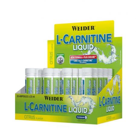 Arzătoare de grăsimi - weider-l-carnitine-liquid-25-ml
