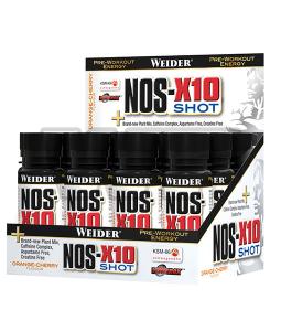 Oxizi Nitrici/Pompare - weider-nos-x10-shot-12-bucati