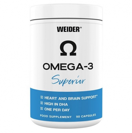Grăsimi sănătoase / Sănătatea inimii - Weider Omega 3 Superior 90 caps