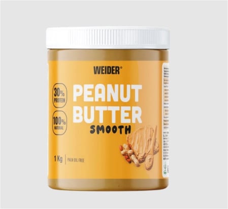 Batoane & Snacks - Weider Peanut Butter Smooth 1000 g