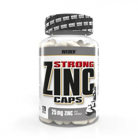 Minerale - Weider Strong Zinc 25 mg 120 caps