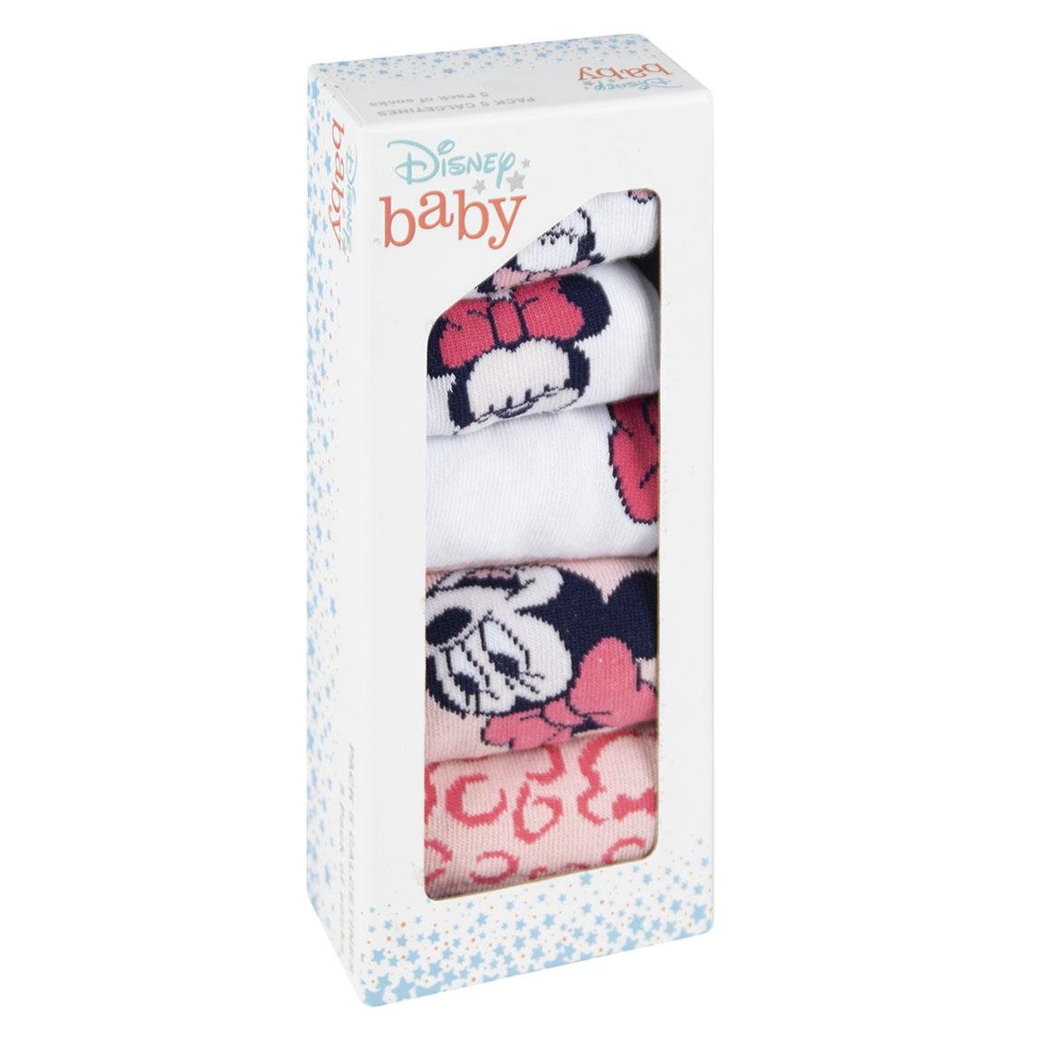 Set 5 perechi sosete in cutie cadou Minnie Mouse [4]