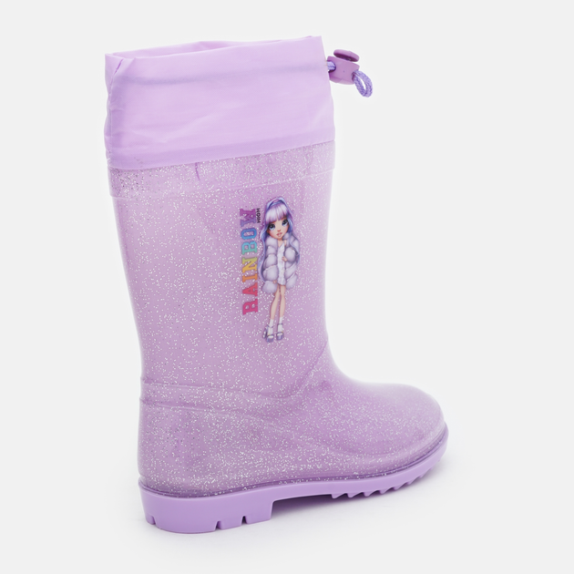 Cizme cu slipici din PVC cu siret Rainbow Castle [4]