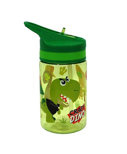 Sticla de apa din tritan pentru copii Crazy Dino, 400 ml [1]
