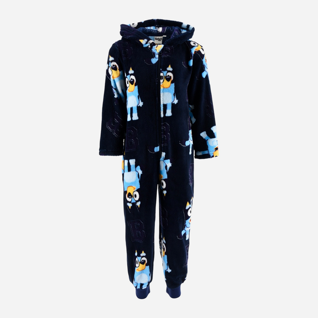 Pijamale copii - Pijama intreaga overall coral fleece Bluey