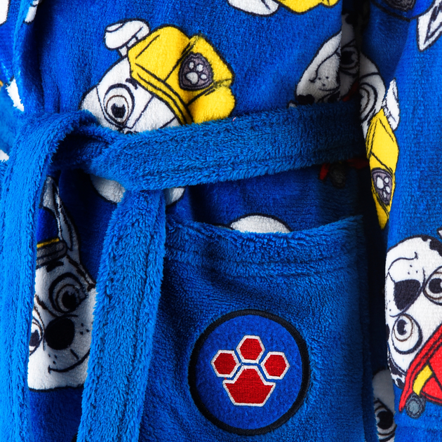 Halat baie cu gluga fleece coral Paw Patrol [3]