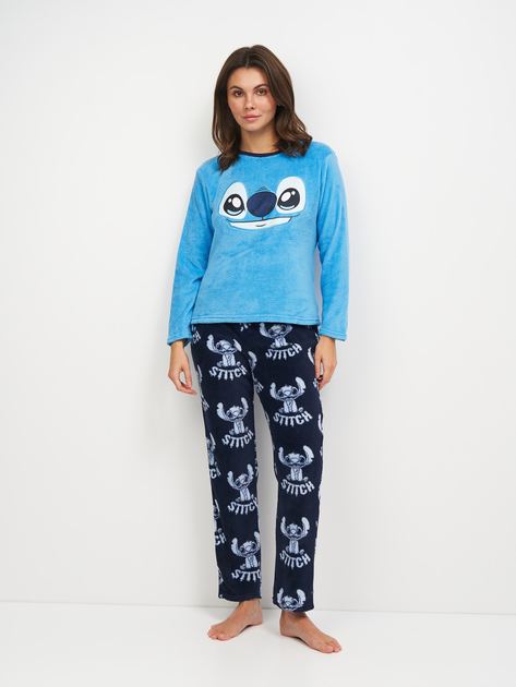 Pentru adulti - Pijamale coral fleece, pentru femei Stitch