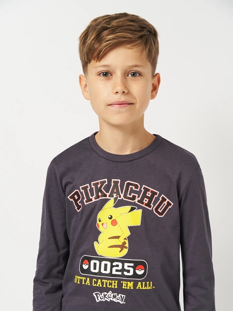 Pijama bumbac, 2 piese, maneca lunga Pokemon [5]