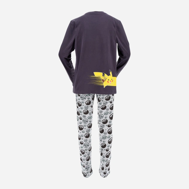 Pijama bumbac, 2 piese, maneca lunga Pokemon [8]