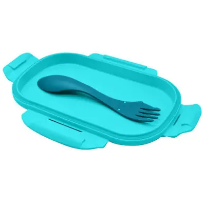 Cutie sandwich plastic cu tacamuri Jungla , 21x14x6 cm [3]