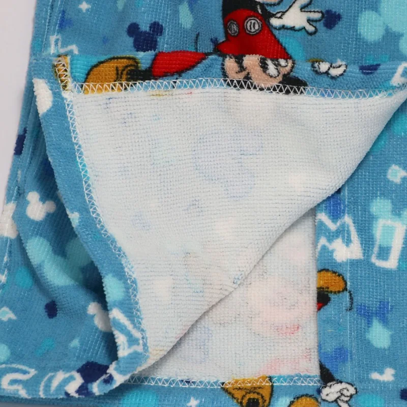 Halat baie cu gluga microfibra Mickey Mouse Happy [6]