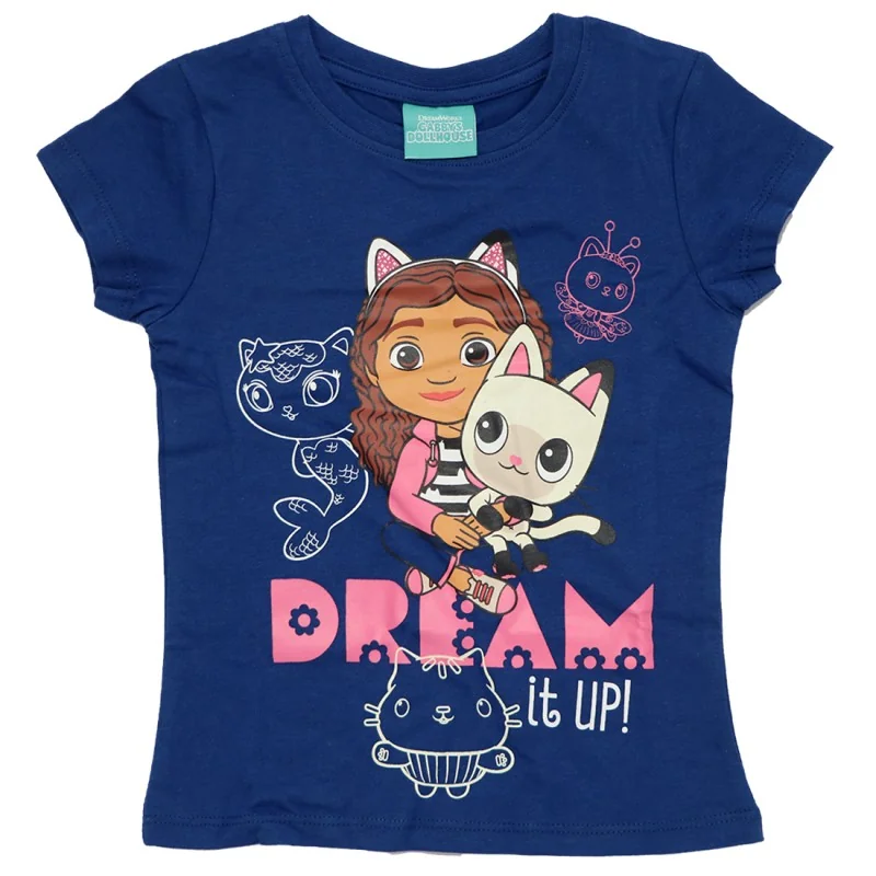 Tricou maneca scurta Gabby's Dollhouse Dream it up! [1]