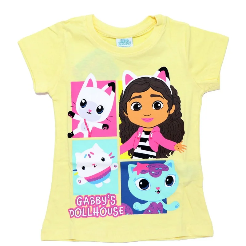 Tricou maneca scurta copii Gabby's Dollhouse [1]