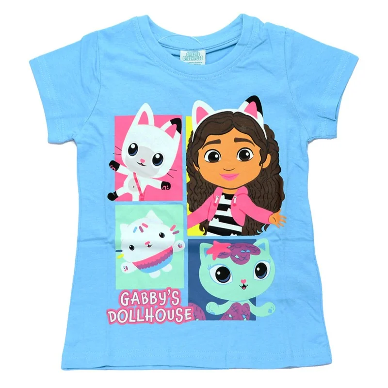 Tricou maneca scurta copii Gabby's Dollhouse [1]