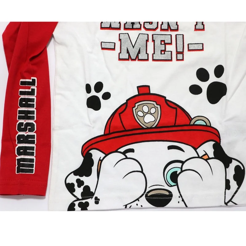 Bluza bumbac, maneca lunga, Paw Patrol Marshall [2]
