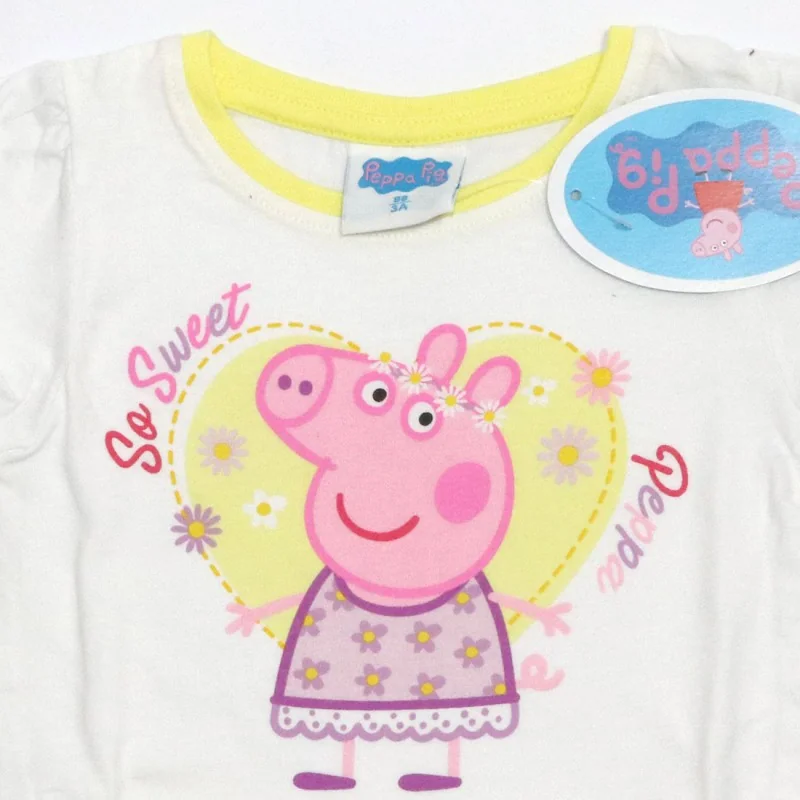 Rochie bumbac maneca scurta Peppa Pig [2]