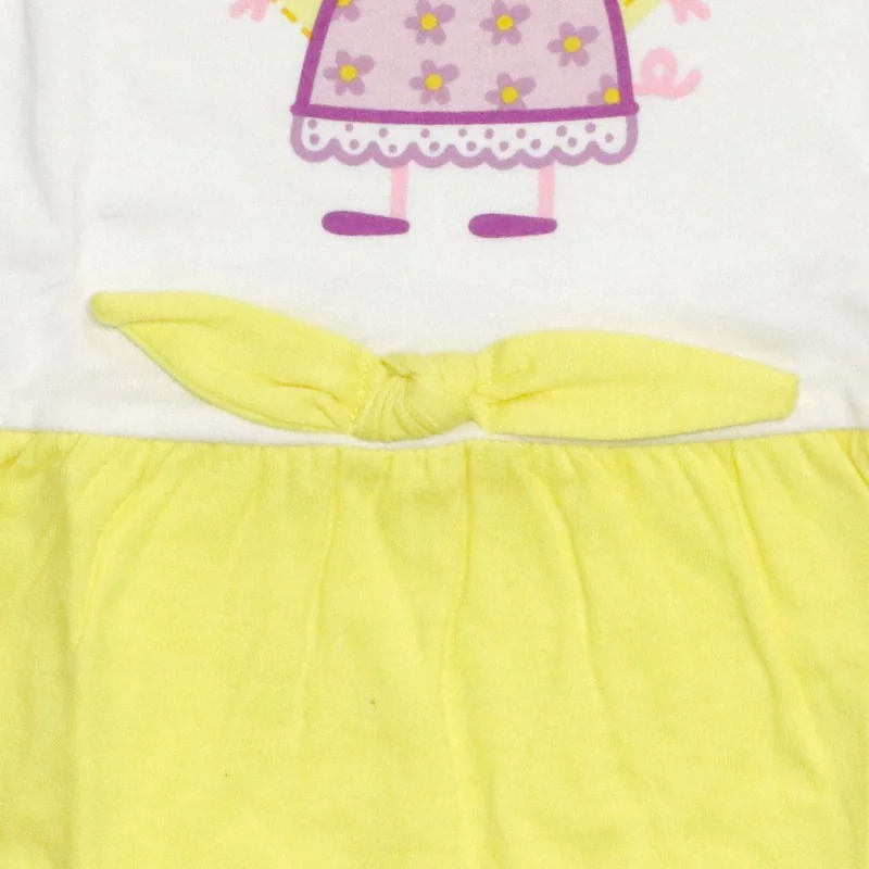 Rochie bumbac maneca scurta Peppa Pig [3]