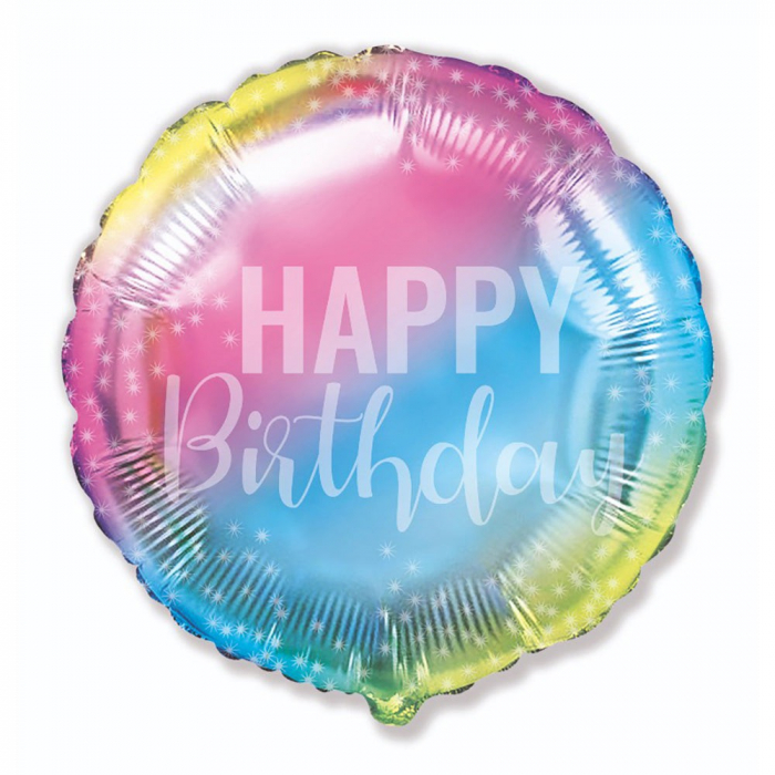 Balon folie, Happy Birthday, 46 cm [1]