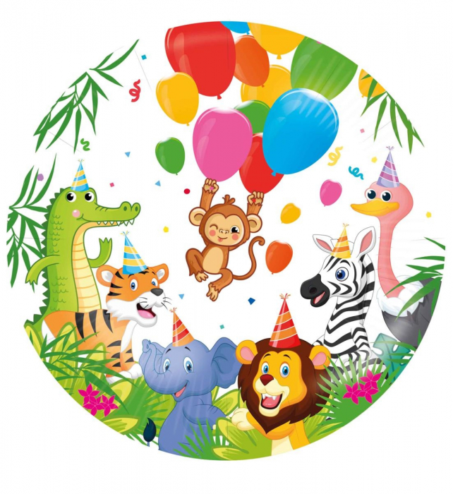 Balon folie Jungle Balloons, 46 cm [1]