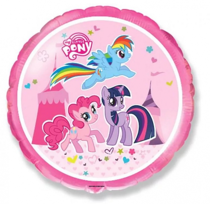 Balon folie, My Little Pony Castel, 45 cm [1]