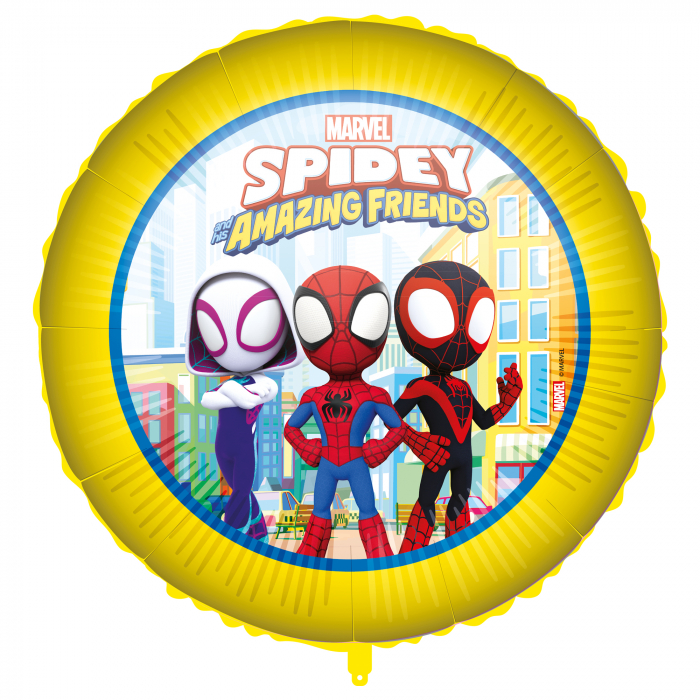 Balon folie rotund Spidey & His Amazing Friends 46 cm [1]
