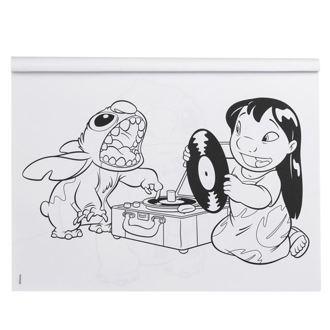 Bloc de colorat A4, Lilo & Stitch Extrovert, 30 foi [2]