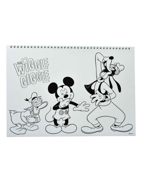 Bloc de desen A4 spirala, Disney Mickey Fun Times, 40 foi si stickere [3]