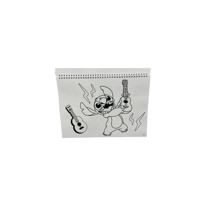 Bloc de desen A4 spirala, Lilo & Stitch Chillin', 40 foi si stickere [6]