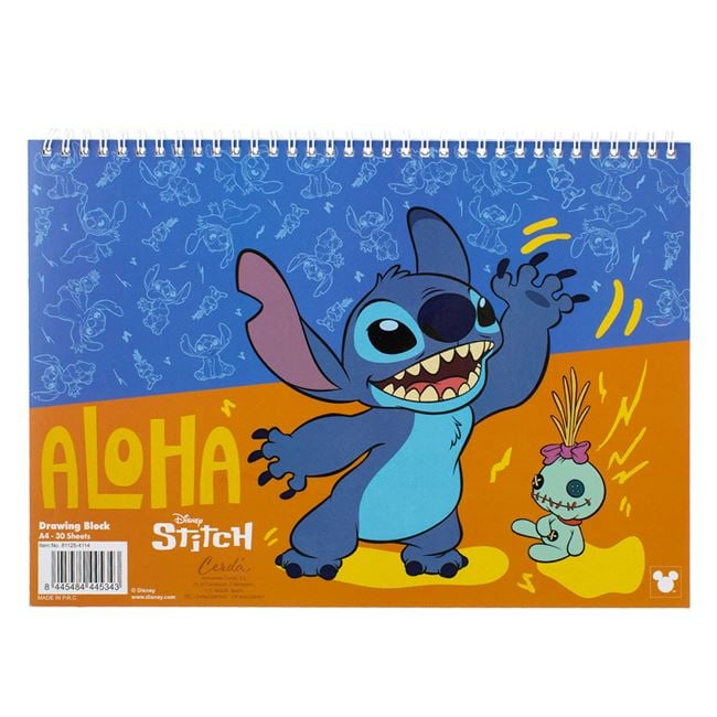 Bloc de Desen cu Spirala A4 Stitch - 30F [1]