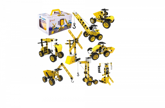 Set 120 blocuri de constructie vehicule 8 in 1 [3]