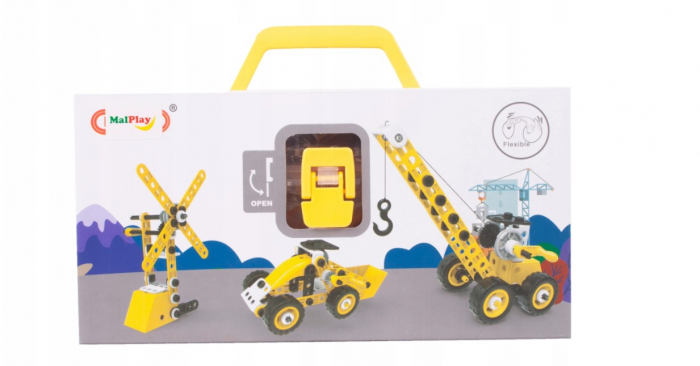 Set 120 blocuri de constructie vehicule 8 in 1 [14]