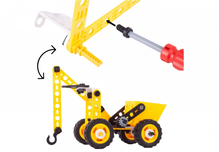 Set 120 blocuri de constructie vehicule 8 in 1 [11]