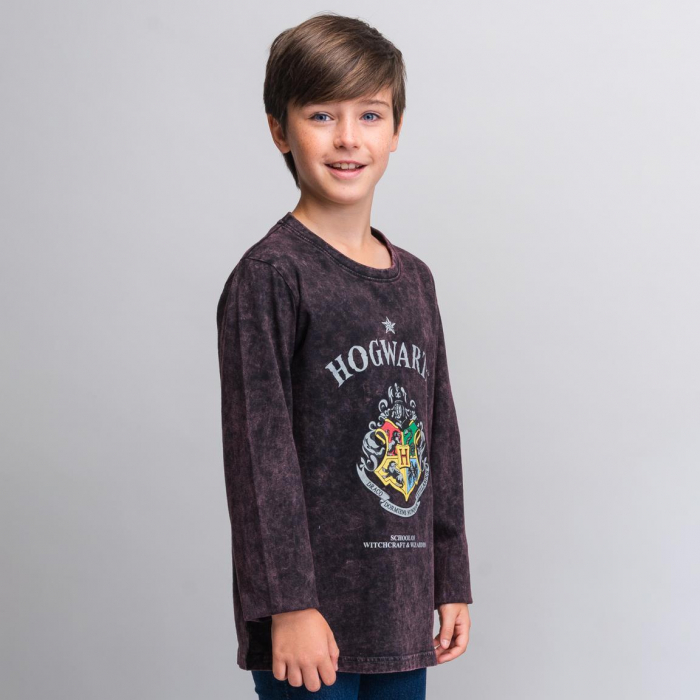 Bluza bumbac, maneca lunga, Harry Potter Hogwarts [4]